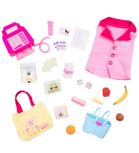 Our Generation Doll Accessories Grocery Shopping Set Our Generation Doll Accessories Grocery Shopping Set
