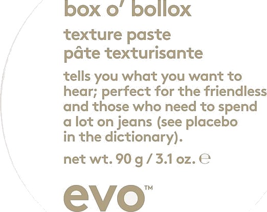 Box O' Bollox Texture Paste 90 ml
