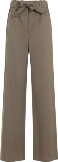 Max Mara Dame Bukser Brun M,