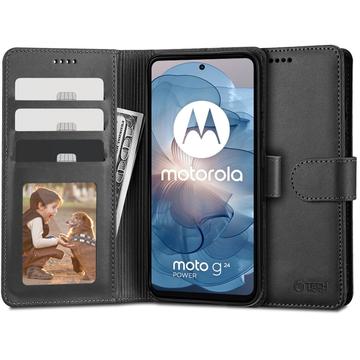 Tech-Protect Wallet Black Motorola G24 Power Tech-Protect Wallet Black Motorola G24 Power