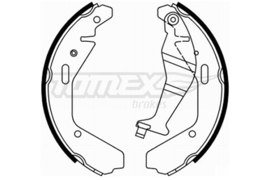 Bremsesko sett TOMEX Brakes TX 21 94