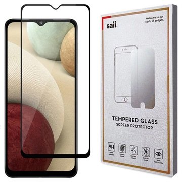 Saii Premium Samsung Galaxy A12 Beskyttelsesglass 2 Stk.