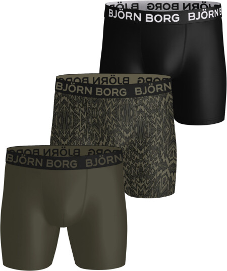 Björn Borg Men"s Sports Microfiber Boxer 3 pack Multipack 2 M Björn Borg Men"s Sports Microfiber Boxer 3 pack Multipack 2 M