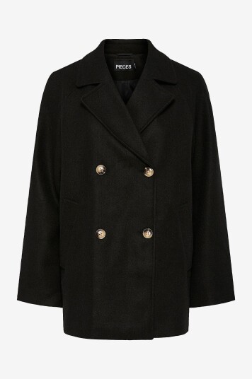 pieces   Jakke pcMarbel Coat   Svart