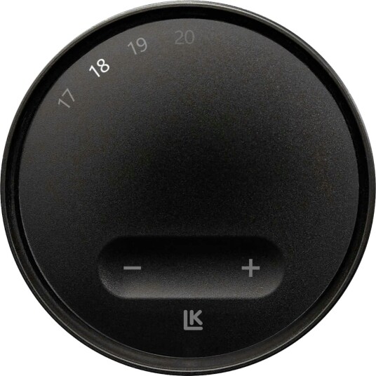 LK Systems Romtermostat Arctune Svart