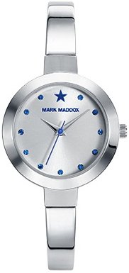 Mark Maddox Dameklokke MF0010 07 Classic Stål Ø28 mm