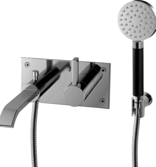 Tapwell Arm036 Badekarbatteri Black Chrome