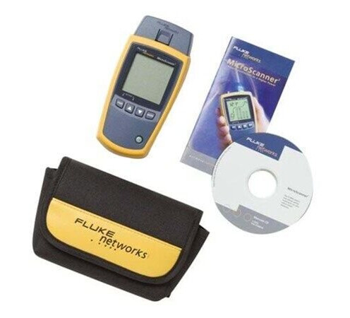Fluke MicroScanner2 Multimeter for Kabletesting med Batteri Fluke MicroScanner2 Multimeter for Kabletesting med Batteri
