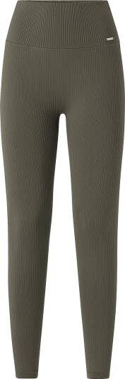 aim´n Ribbed Seamless Tights   Khaki green   S