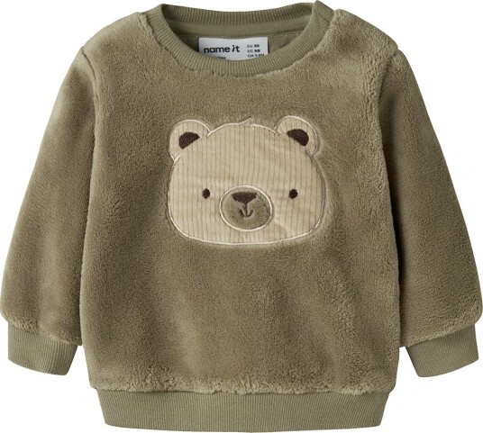Name It Nbmoliwer Ls Teddy   Khaki green   62