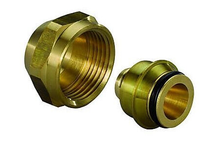 Uponor Vario Kompresjon Koblingssett 17 x 2,0 - 3/4", For Comfort Pipe rør
