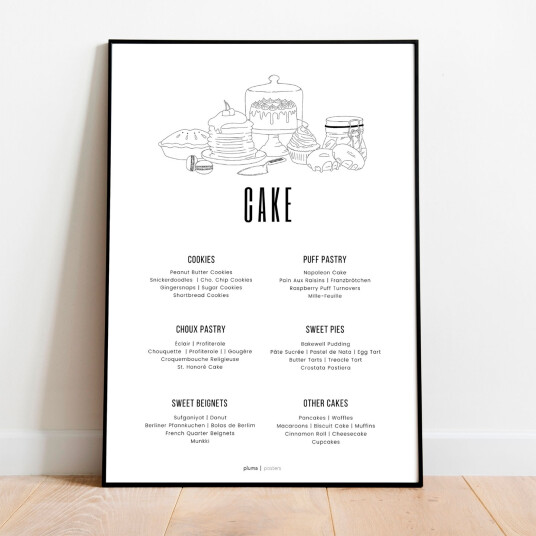 Cake av Pluma Posters Cake av Pluma Posters