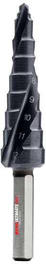 Trappebor HSSE-Co5 RUnaTec Flowstep spiss, 6-20 mm