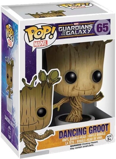 Funko POP! Marvel Dancing Groot 10 cm Samlefigur Funko POP! Marvel Dancing Groot 10 cm Samlefigur
