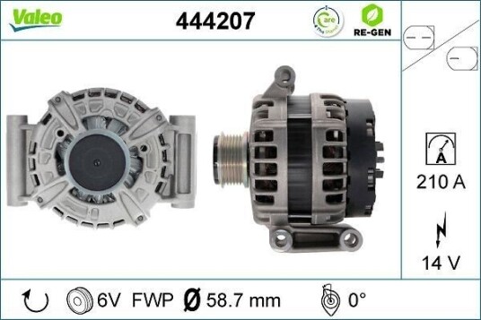 Dynamo VALEO 444207