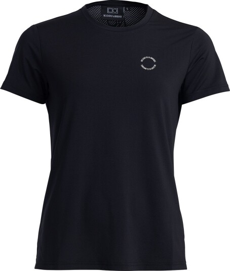 Bogeys & Birdies W Tech Tee Svart Golf pologenser dame Black Small