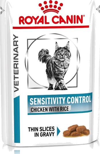 Royal Canin Veterinary Feline Sensitivity Control Chicken With Rice I Saus 12 X 85 G
