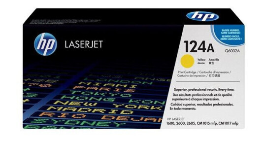 HP 124A / Q6002A Yellow Toner - Laser toner Yellow