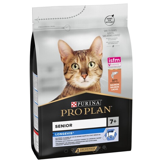 Pro Plan Purina Original Senior 7+ Rik På Laks 3 X 3 kg