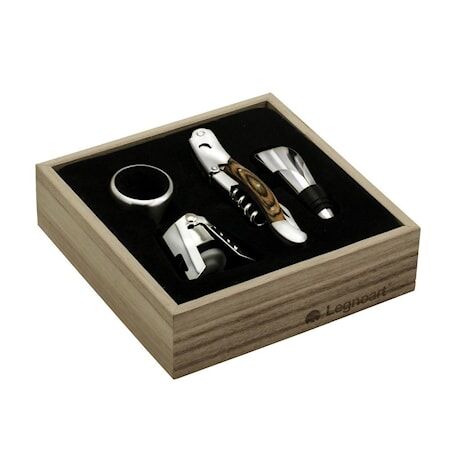 Legnoart MEMORABILE Vinsett 4 deler med Treeske Legnoart MEMORABILE Vinsett 4 deler med Treeske