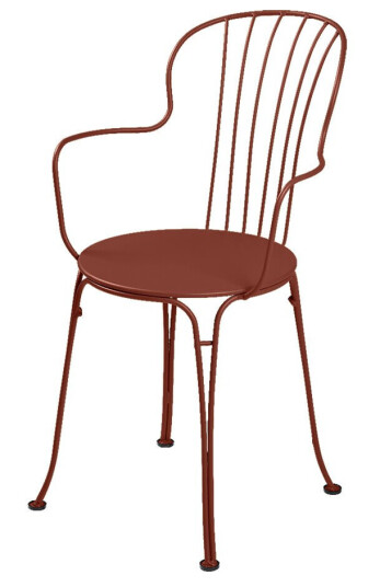 Fermob Opera + Lenestol Opera+ Armchair Red Ochre 20