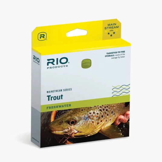 Rio MainStream Trout WF Float fluesnøre - Lemon Green - #5