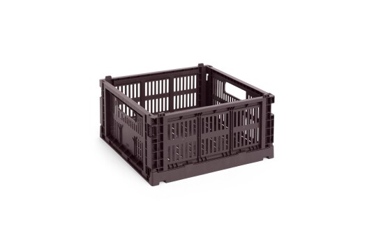 Hay Colour Crate Medium Square Oppbevaring Bordeaux Hay Colour Crate Medium Square Oppbevaring Bordeaux
