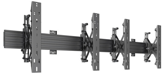 Multibrackets M Wallmount Pro MBW2U monteringssett - for 2 LCD-skjermer - svart