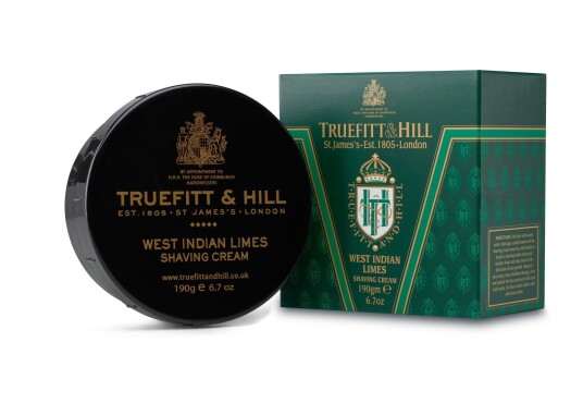 Truefitt & Hill barberkrem i skål - West Indian Limes Truefitt & Hill barberkrem i skål - West Indian Limes