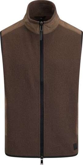 Cesar Equipment Palmi boiled wool vest XL brun herre