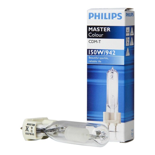 Philips MASTERColour G12 CDM-T 150W - 942 kald hvit | beste fargegjengivelse