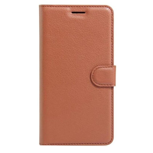 INCOVER iPhone SE (2022/2020)/8/7 PU skinn Flipdeksel m. Kortholder - Brun