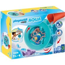 Playmobil 70636 Playmobil 1.2.3 Aqua Vannhjul med babyhai
