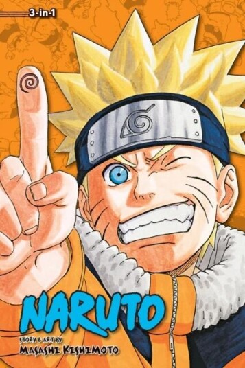 Naruto (3-In-1 Edition), Vol. 8 Av Masashi Kishimoto