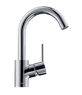Hansgrohe Talis S 1-greps servantbatteri Krom, med høy tut