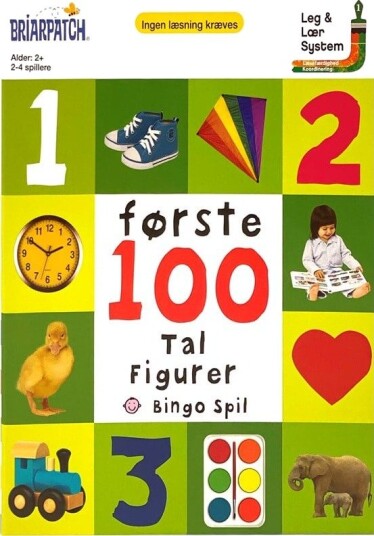 Liniex My First 100 Numbers Colours & Shapes Lærespill Dansk