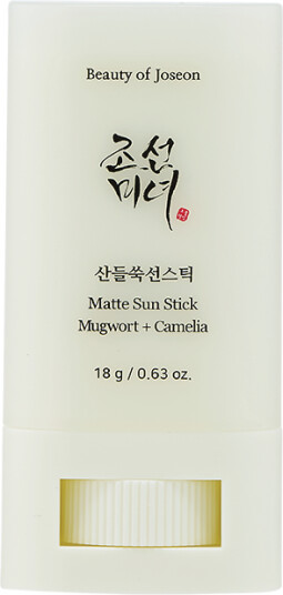 Beauty of Joseon Matte Sun stick: Mugwort + Camilia SPF50+ PA++++ 18 g Beauty of Joseon Matte Sun stick: Mugwort + Camilia SPF50+ PA++++ 18 g