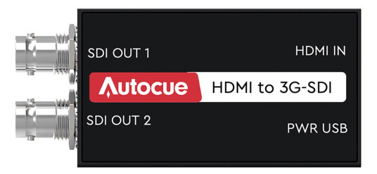 Autocue HDMI to SDI adaptor Autocue HDMI to SDI adaptor