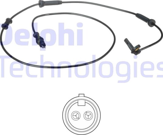 DELPHI SS20480 Sensor ABS