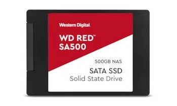 WD Red SA500 2.5" 500GB SATA SSD for NAS med 3D NAND WD Red SA500 2.5" 500GB SATA SSD for NAS med 3D NAND