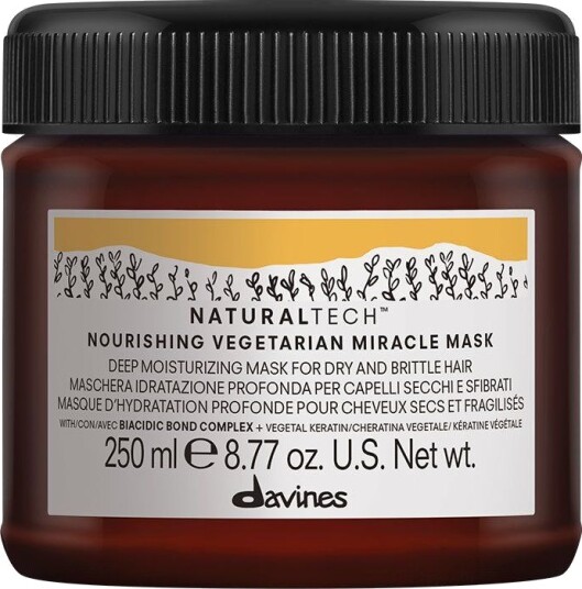 Davines Naturaltech Nourishing Vegetarian Miracle Mask 250ml Davines Naturaltech Nourishing Vegetarian Miracle Mask 250ml