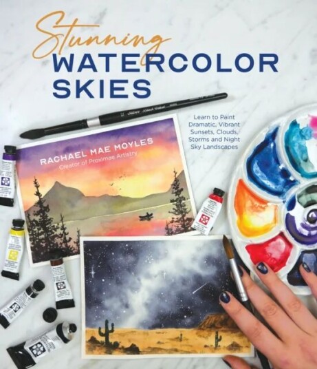 Stunning Watercolor Skies Av Rachael Mae Moyles
