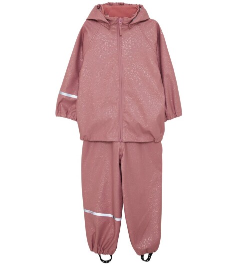 CeLaVi Rainwear Set Glitter Aop Pink 90