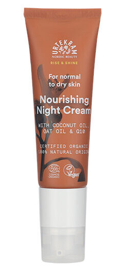 Urtekram Nourishing Night Cream Rice & Shine  50 ml