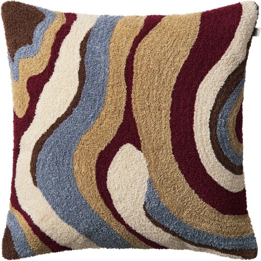 Chhatwal & Jonsson Sagar putetrekk 50 x 50 cm Dusty blue-ruby