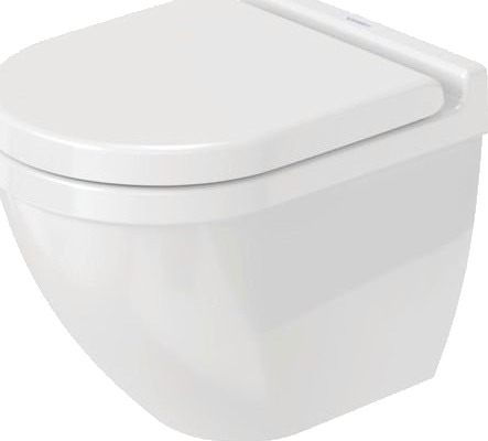 Duravit Starck 3 Compact Vegghengt toal. 360x485 mm. Hvit