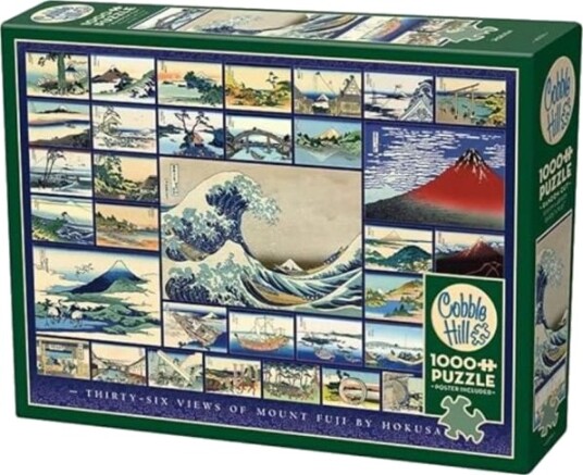 Cobble Hill Puslespill 1000 brikker Hokusai