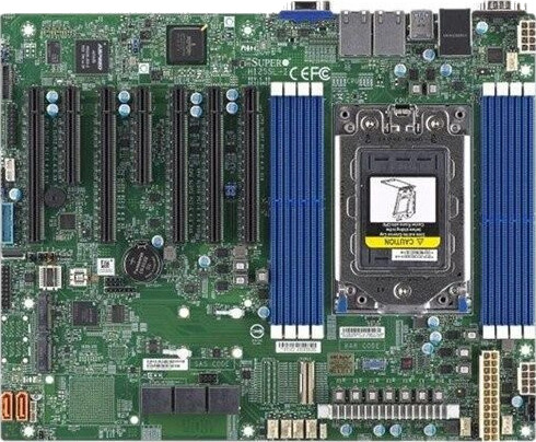 Supermicro H12SSL-I Hovedkort - AMD SP3 socket - DDR4 RAM - ATX Supermicro H12SSL-I Hovedkort - AMD SP3 socket - DDR4 RAM - ATX