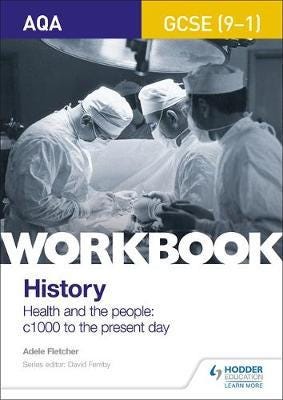 Aqa Gcse (9-1) History Workbook: Health And The People, C1000 To The Present Day Av Adele Fletcher