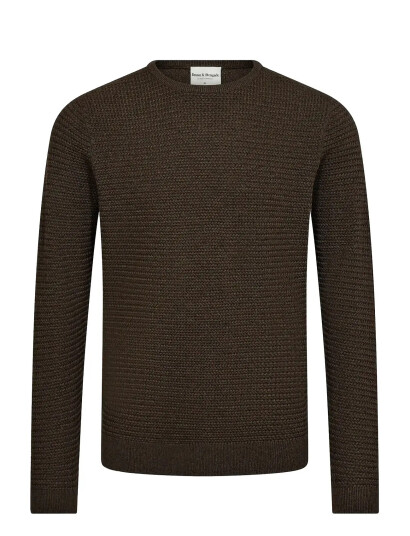 Bruun & Stengade Bs Arnlaug Regular Fit Knitwear - Brown - S